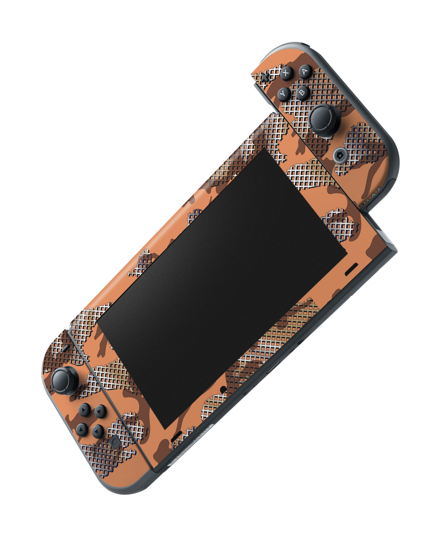 Fall Camo IV Console Skin for Nintendo Switch: Joy-Con removing 