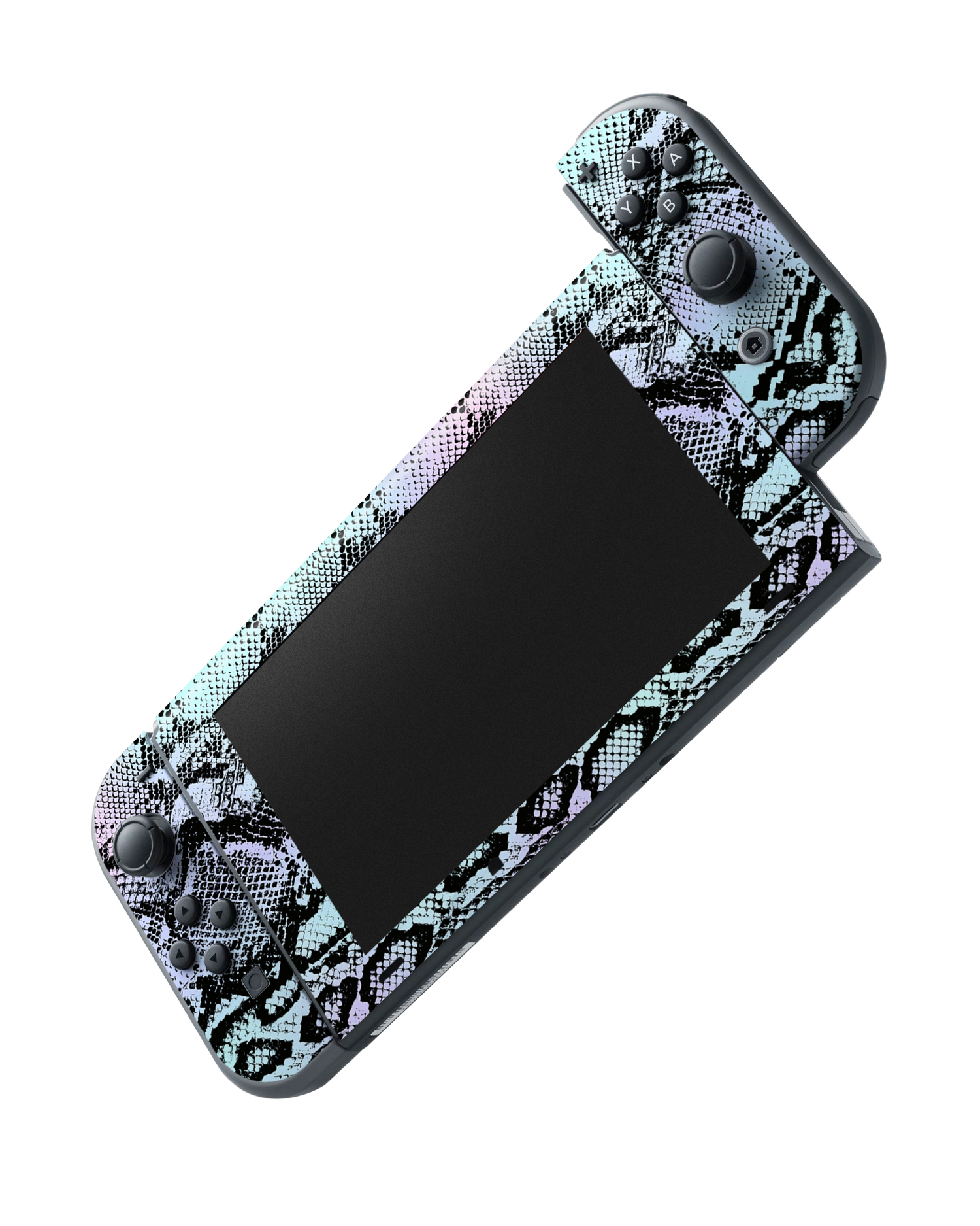 Groovy Snakeskin Console Skin for Nintendo Switch: Joy-Con removing 