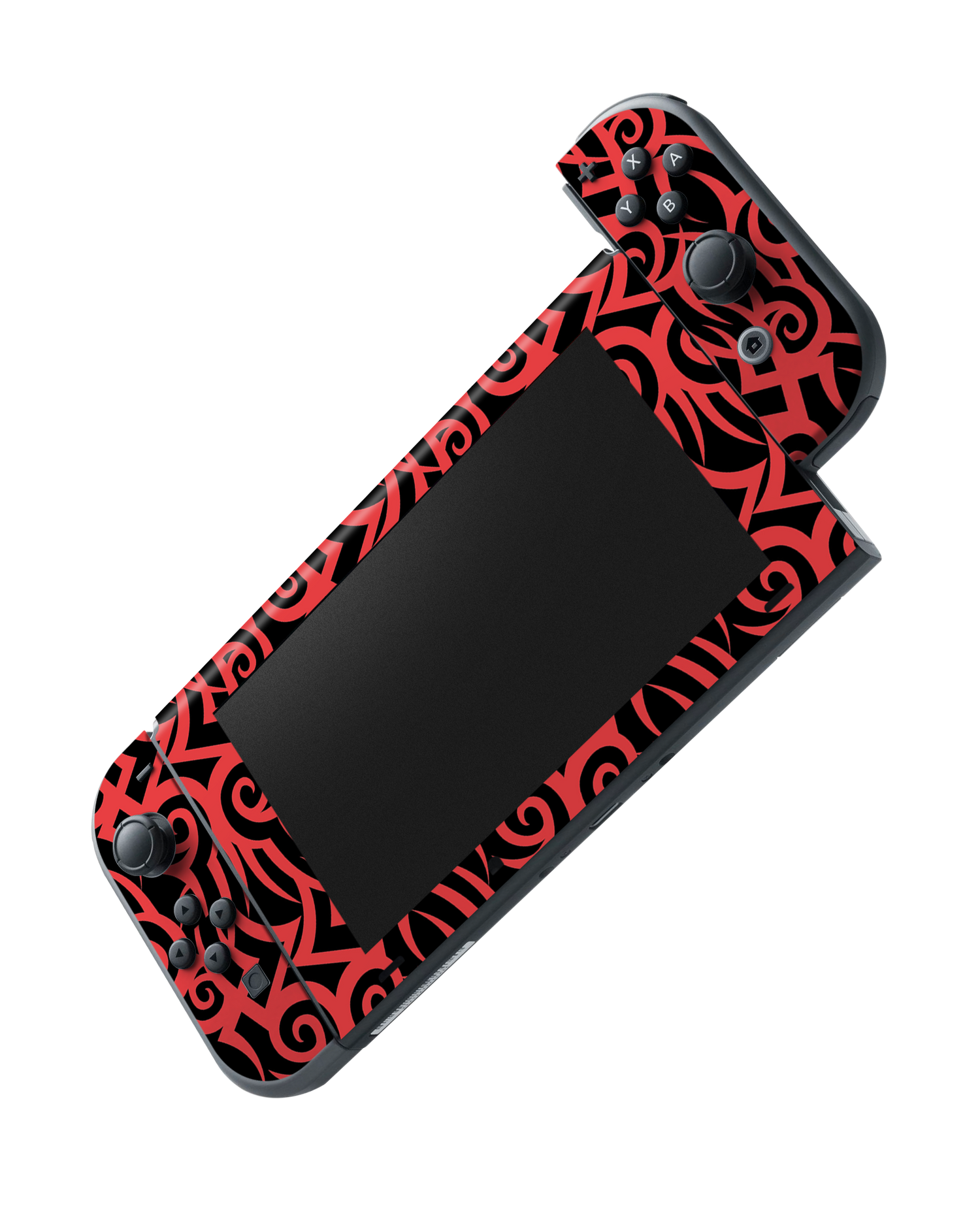 Tribal Pattern Console Skin for Nintendo Switch: Joy-Con removing 