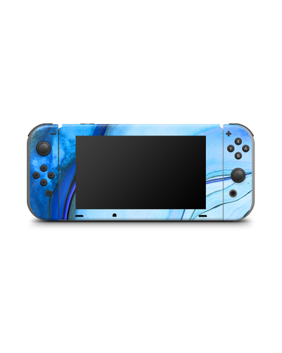 Cool Blues Console Skin for Nintendo Switch
