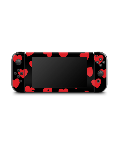 Repeating Hearts Console Skin for Nintendo Switch