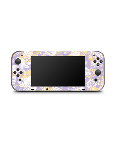Lavender Floral Console Skin for Nintendo Switch
