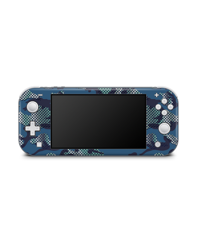 Fall Camo I Console Skin for Nintendo Switch Lite: Front view