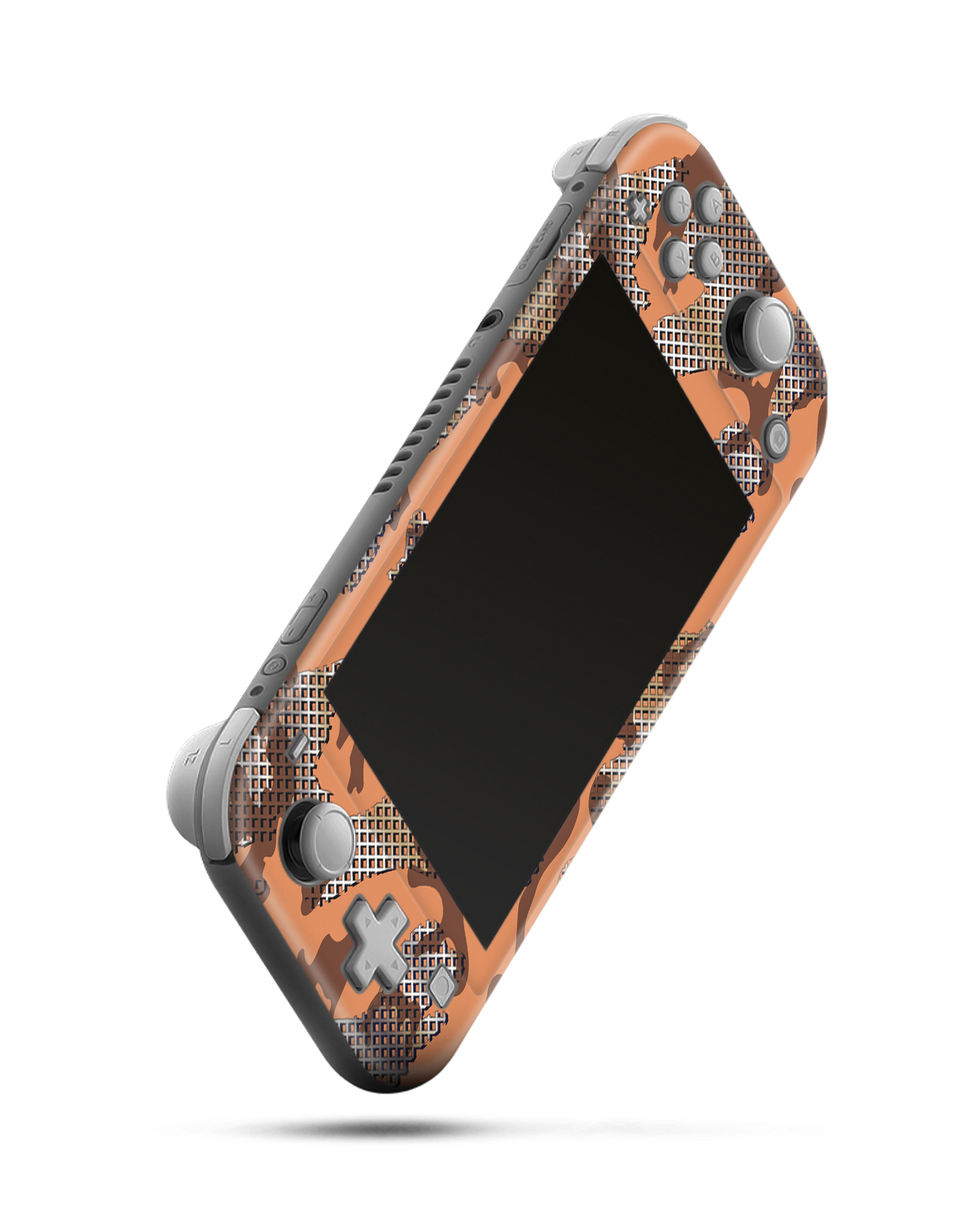 Fall Camo IV Console Skin for Nintendo Switch Lite: Side view