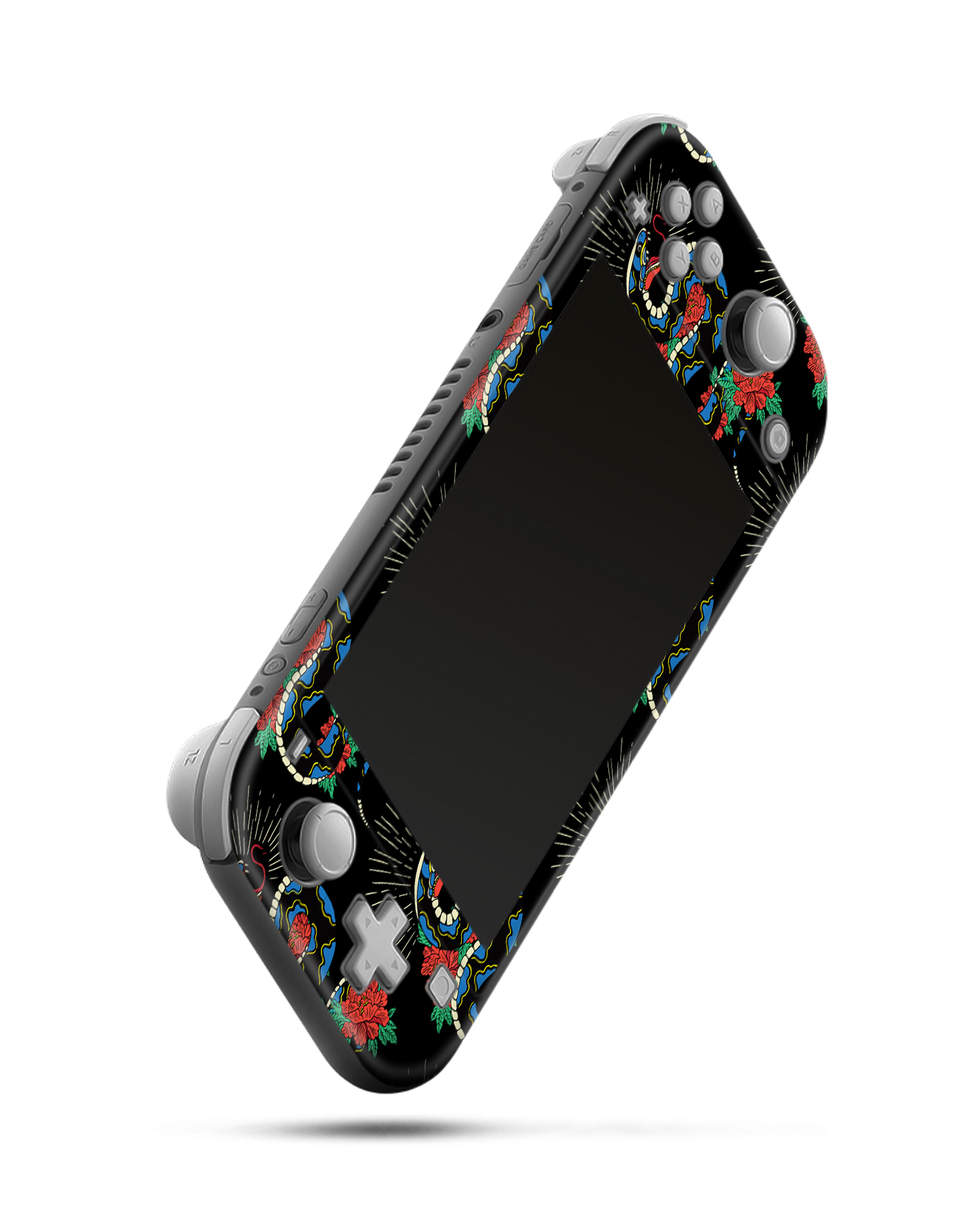 Repeating Snakes 2 Console Skin for Nintendo Switch Lite: Side view