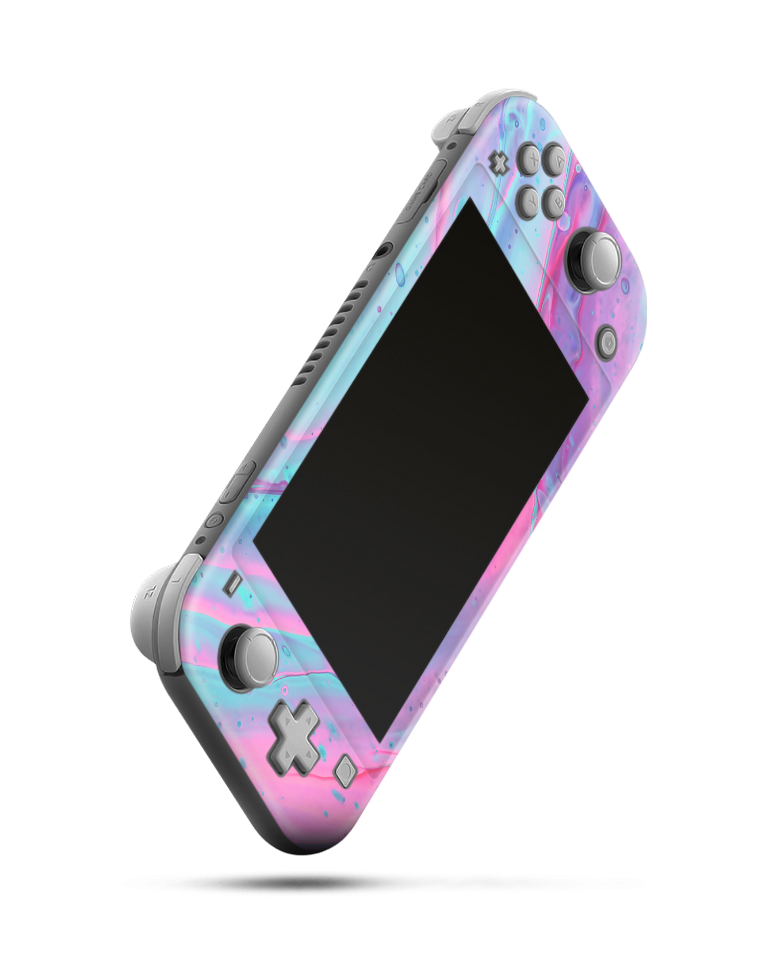 Wavey Console Skin for Nintendo Switch Lite: Side view