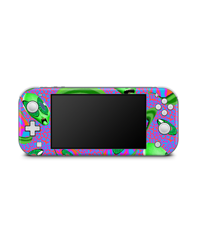 Alien Trip Console Skin for Nintendo Switch Lite: Front view
