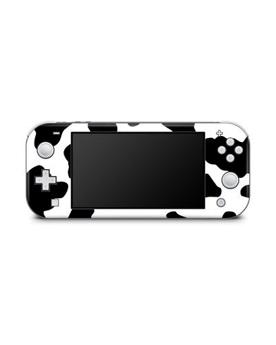 Cow Print 2 Console Skin for Nintendo Switch Lite: Front view