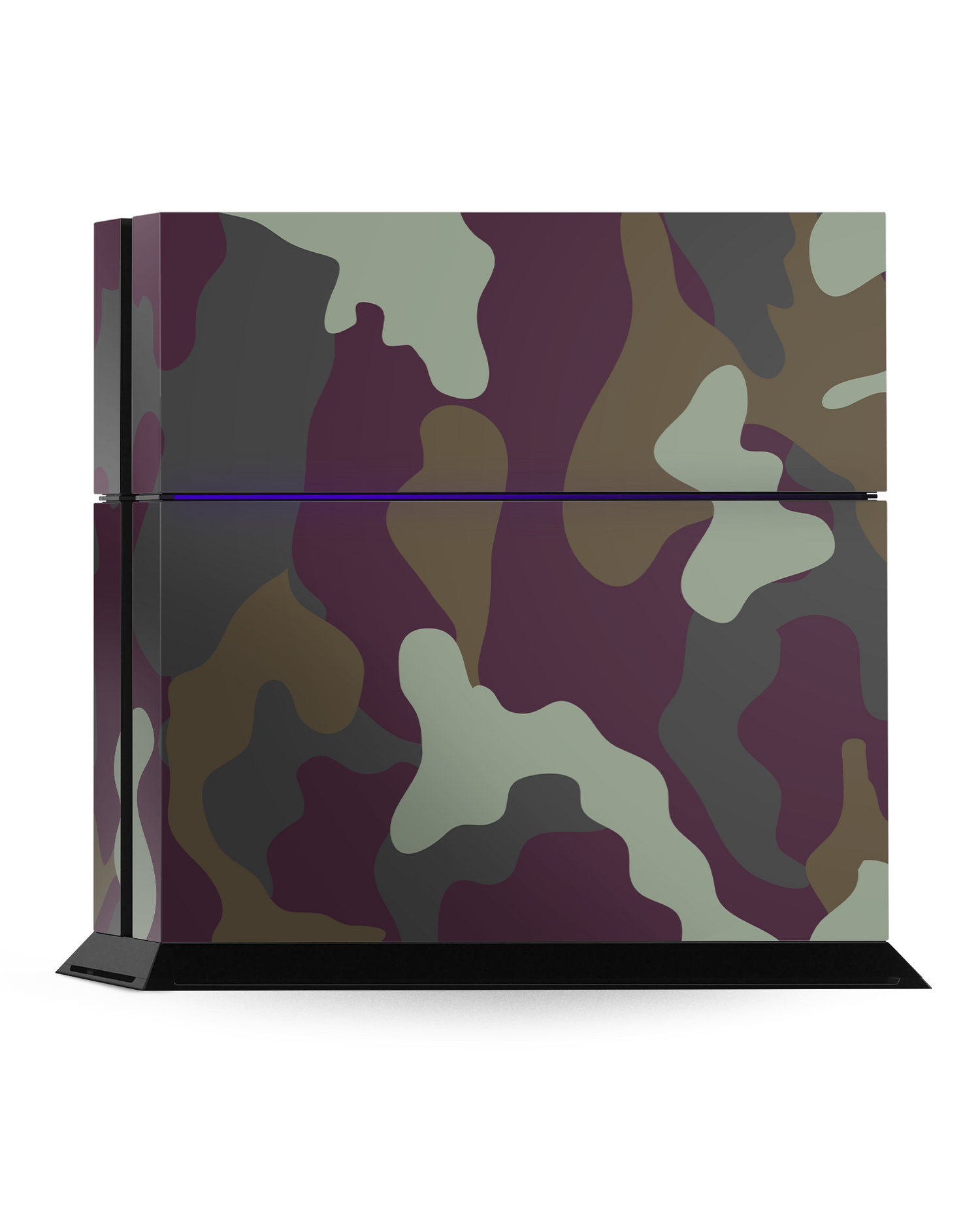 Night Camo Console Skin for Sony PlayStation 4: Standing