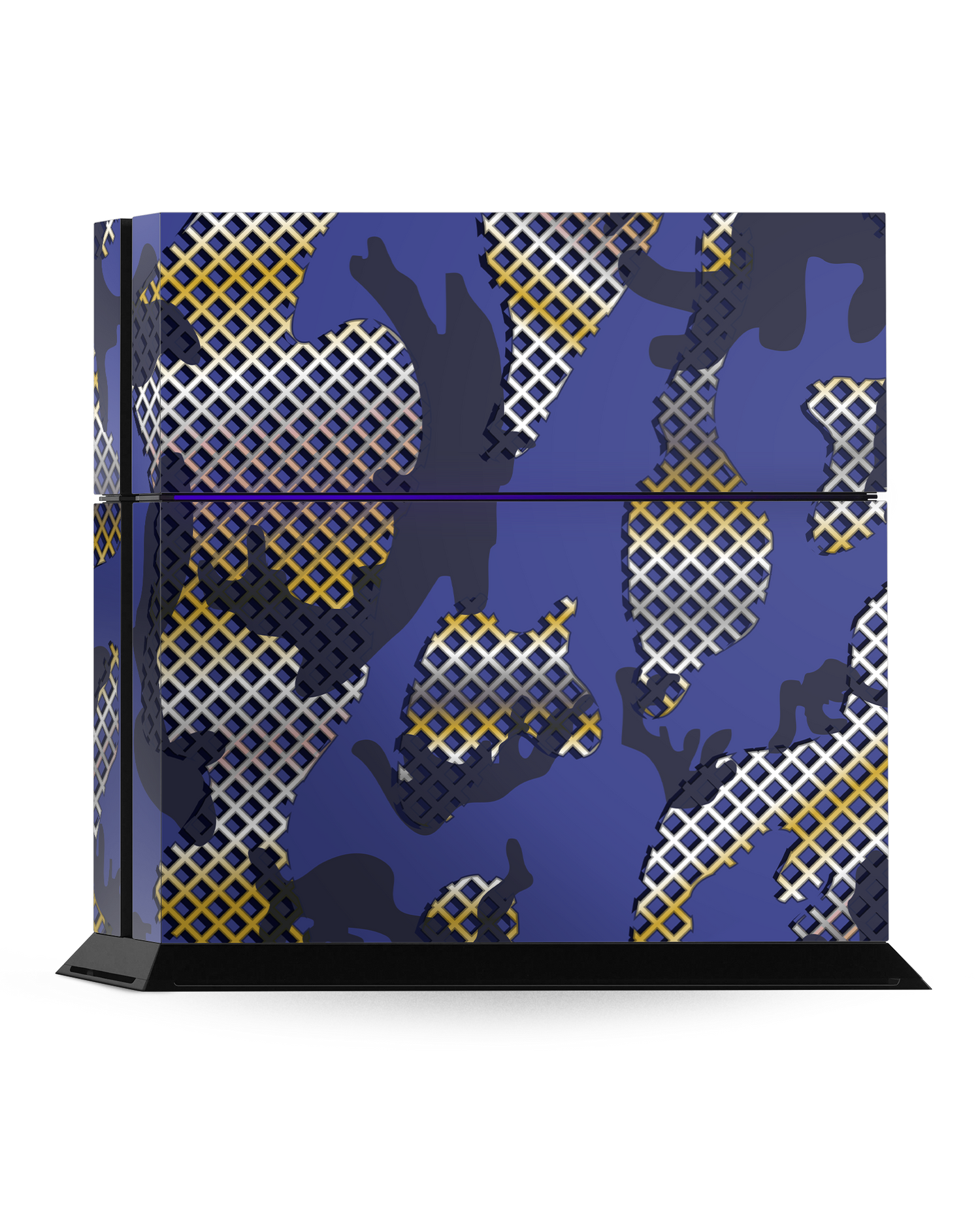 Fall Camo III Console Skin for Sony PlayStation 4: Standing