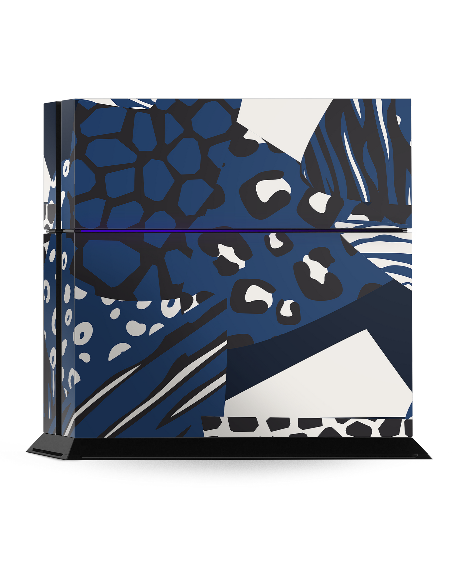 Animal Print Patchwork Console Skin for Sony PlayStation 4: Standing