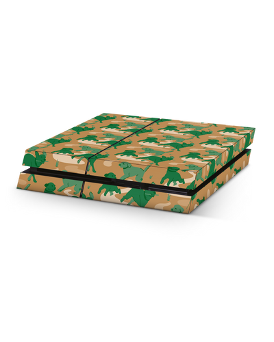 Dog Camo Console Skin for Sony PlayStation 4