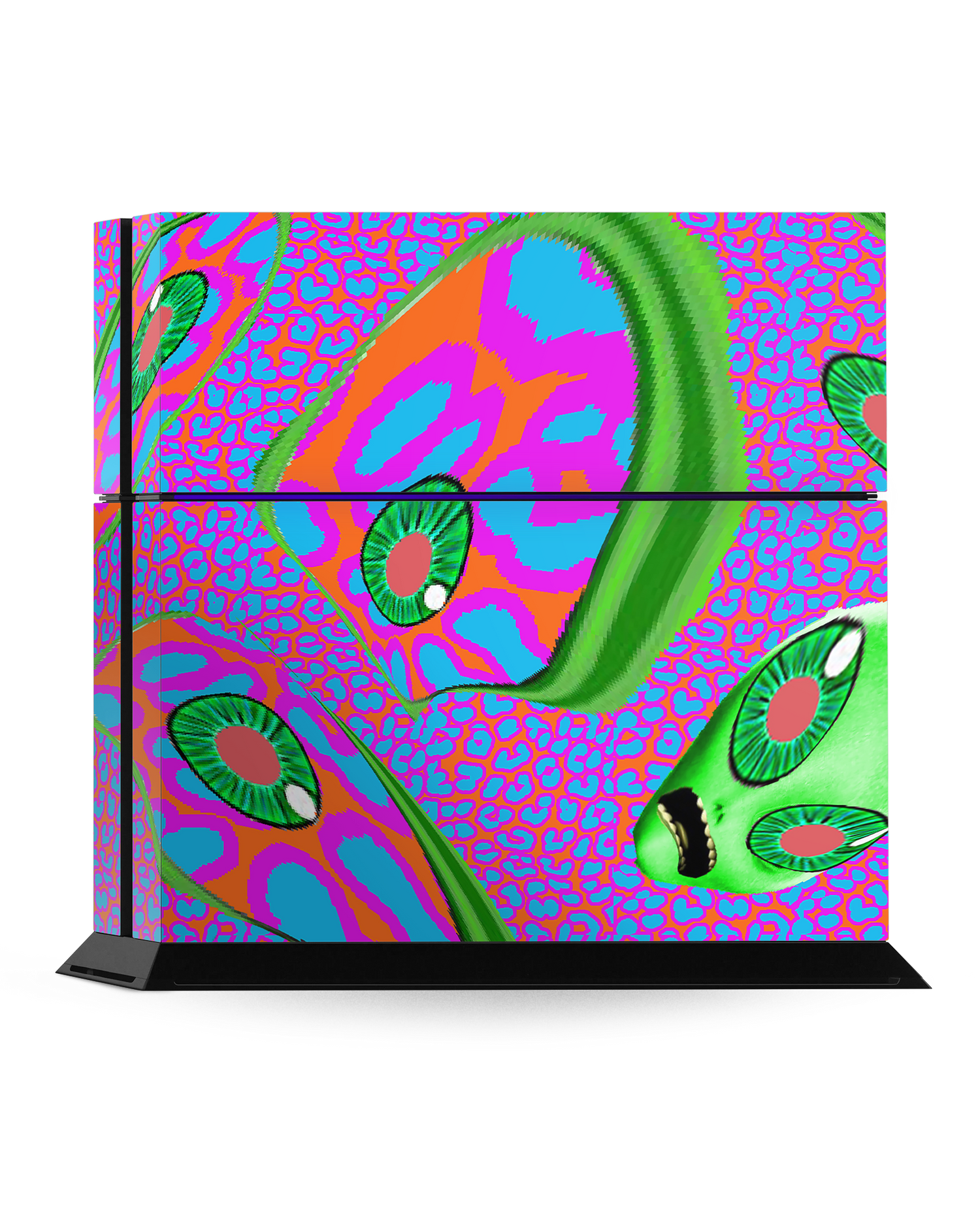 Alien Trip Console Skin for Sony PlayStation 4: Standing