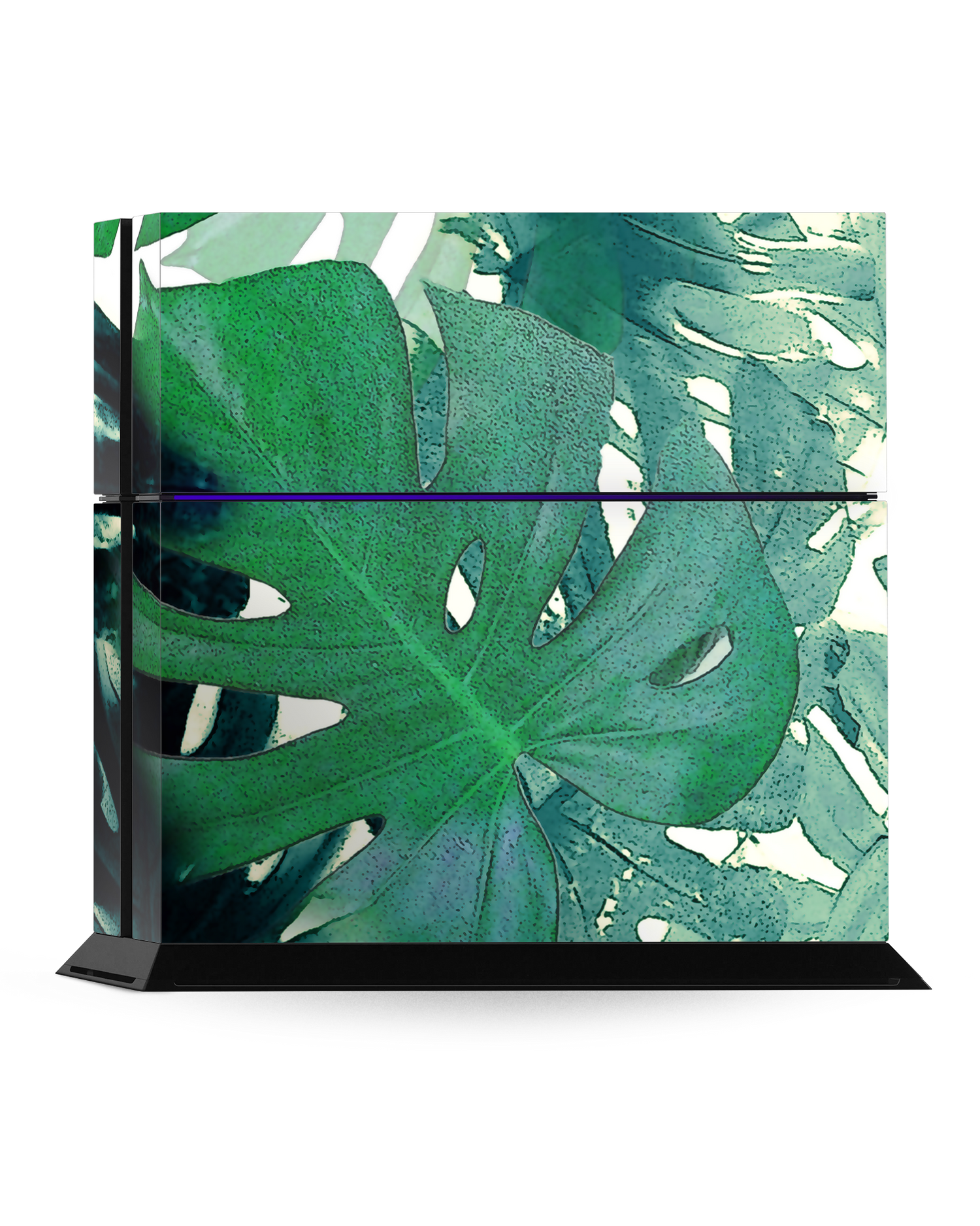 Saturated Plants Console Skin for Sony PlayStation 4: Standing