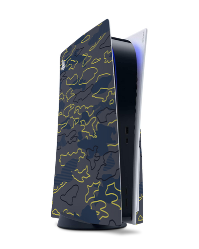 Linear Camo Console Skin for Sony PlayStation 5