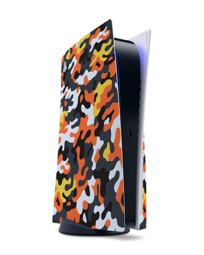 Colourful Camo Console Skin for Sony PlayStation 5