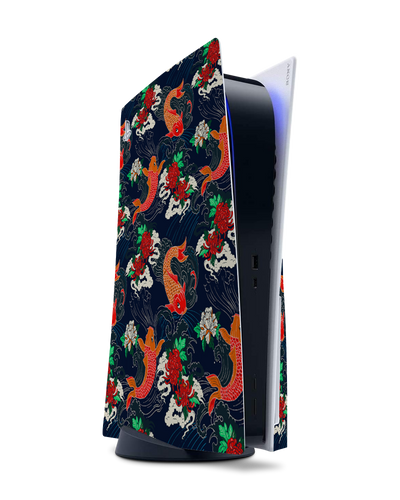 Repeating Koi Console Skin for Sony PlayStation 5