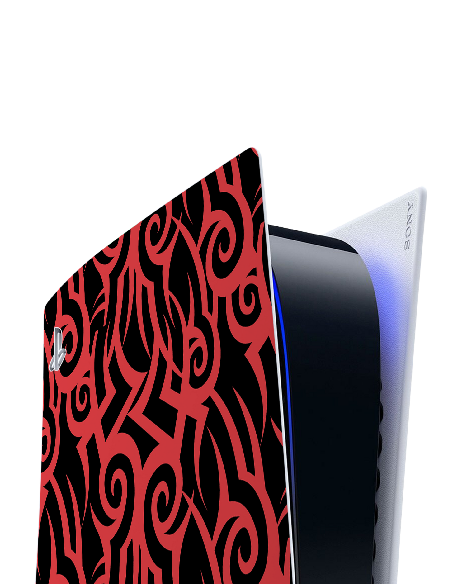 Tribal Pattern Console Skin for Sony PlayStation 5: Detail shot