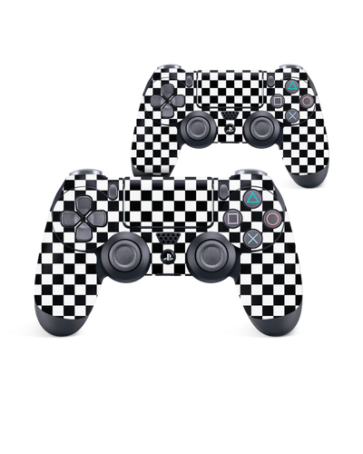 Squares Console Skin for Sony PlayStation 4 Controller: Front View