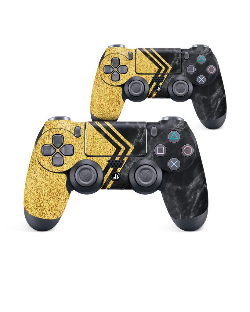 Gold Marble Console Skin Sony PlayStation 4 Controller