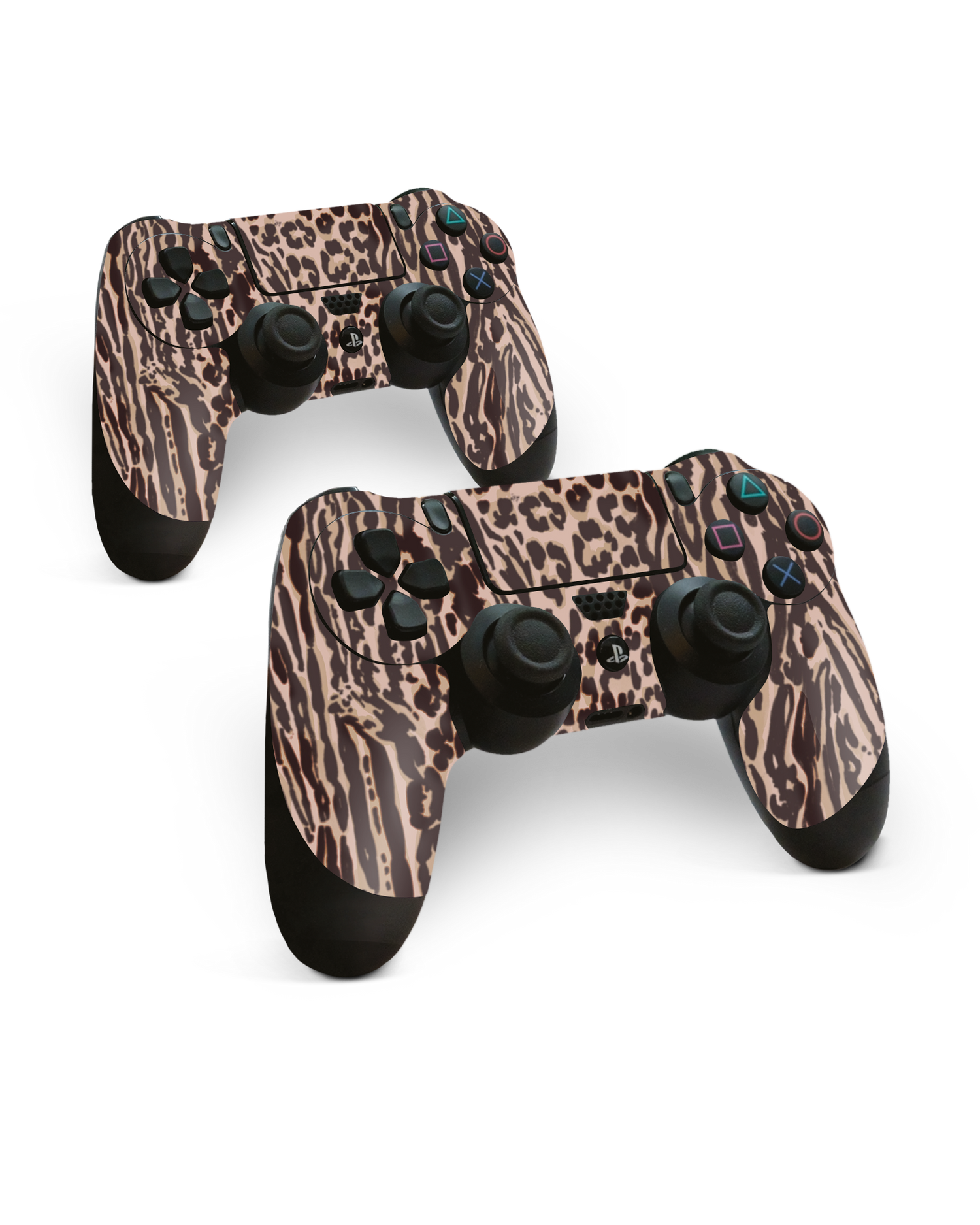 Animal Skin Tough Love Console Skin for Sony PlayStation 4 Controller: Side View