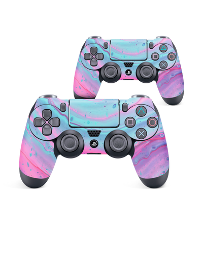 Wavey Console Skin for Sony PlayStation 4 Controller: Front View