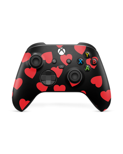 Repeating Hearts Console Skin for Microsoft XBOX Wireless Controller