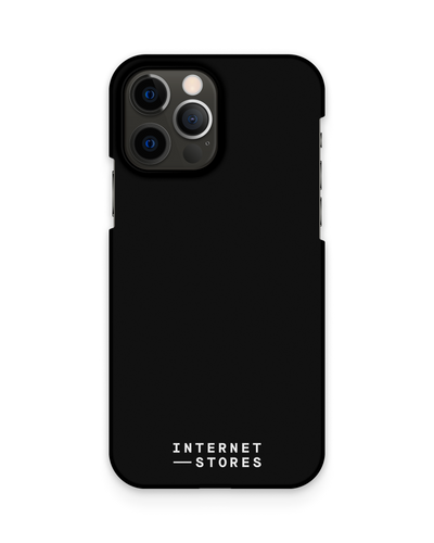 ISG Black Hard Shell Phone Case Apple iPhone 12, Apple iPhone 12 Pro
