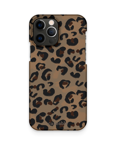 Leopard Repeat Hard Shell Phone Case Apple iPhone 12, Apple iPhone 12 Pro