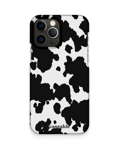 Cow Print Hard Shell Phone Case Apple iPhone 12, Apple iPhone 12 Pro