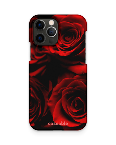Red Roses Hard Shell Phone Case Apple iPhone 12, Apple iPhone 12 Pro