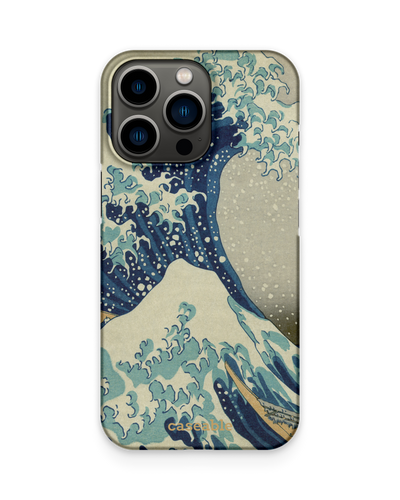 Great Wave Off Kanagawa By Hokusai Hard Shell Phone Case Apple iPhone 13 Pro