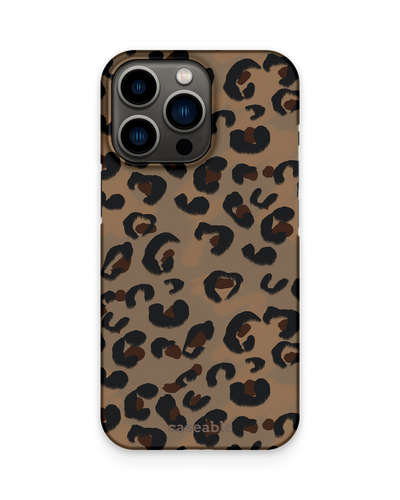 Leopard Repeat Hard Shell Phone Case Apple iPhone 13 Pro