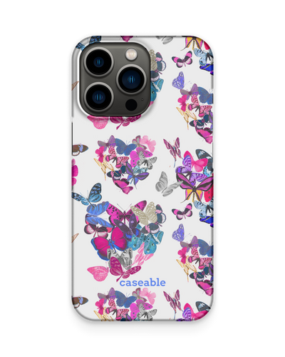 Butterfly Love Hard Shell Phone Case Apple iPhone 13 Pro