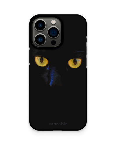 Black Cat Hard Shell Phone Case Apple iPhone 13 Pro