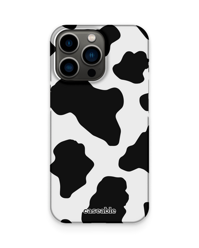 Cow Print 2 Hard Shell Phone Case Apple iPhone 13 Pro