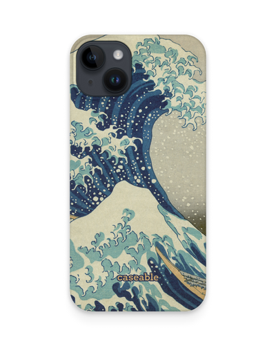 Great Wave Off Kanagawa By Hokusai Hard Shell Phone Case for Apple iPhone 14 Plus