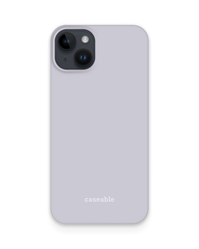 LIGHT PURPLE Hard Shell Phone Case for Apple iPhone 15 Plus