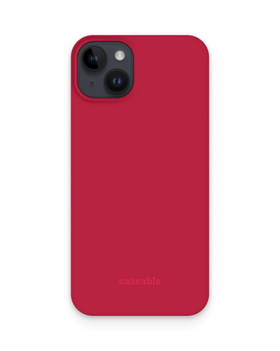 RED Hard Shell Phone Case for Apple iPhone 14 Plus