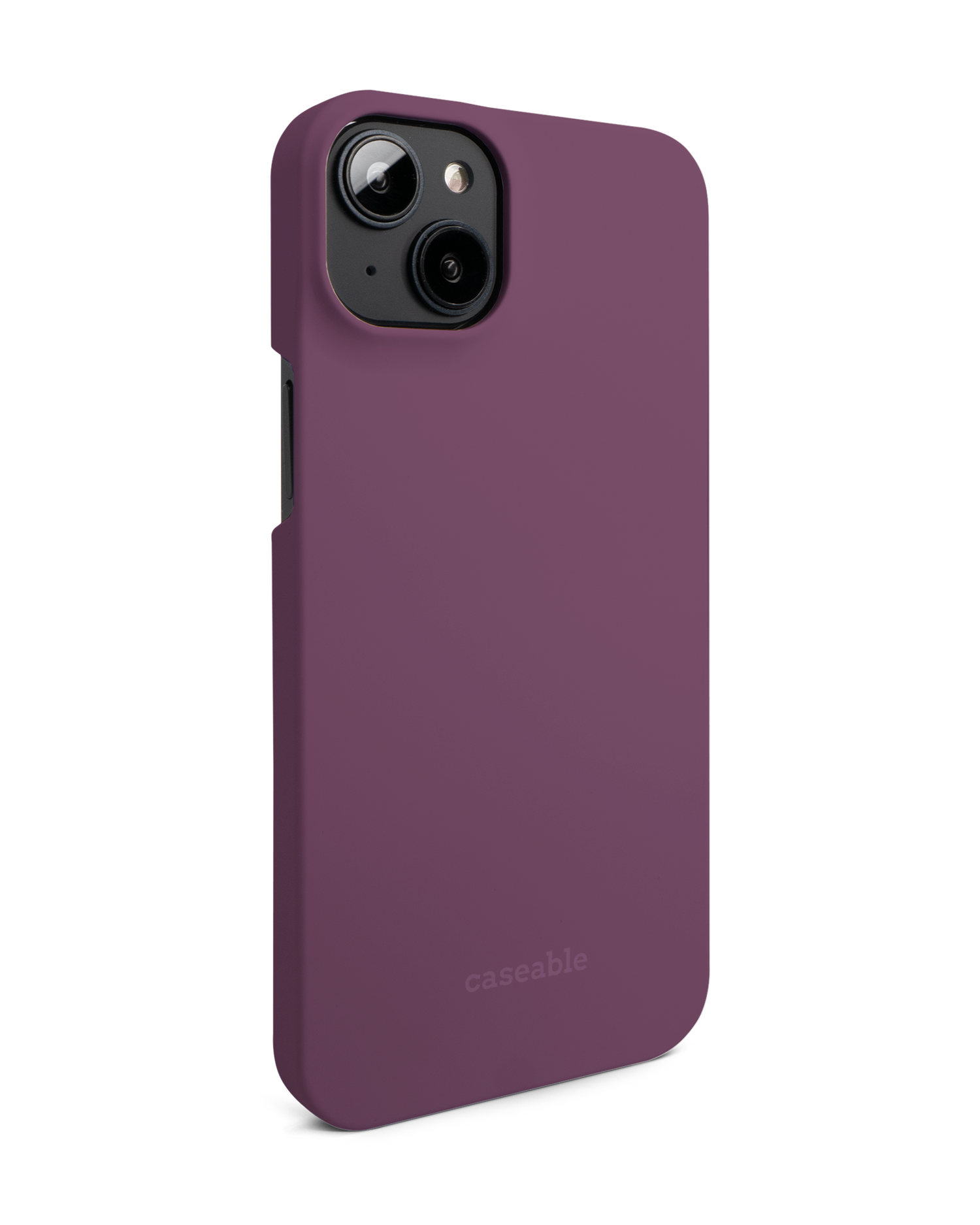 PLUM Hard Shell Phone Case for Apple iPhone 14 Plus: View from the left side