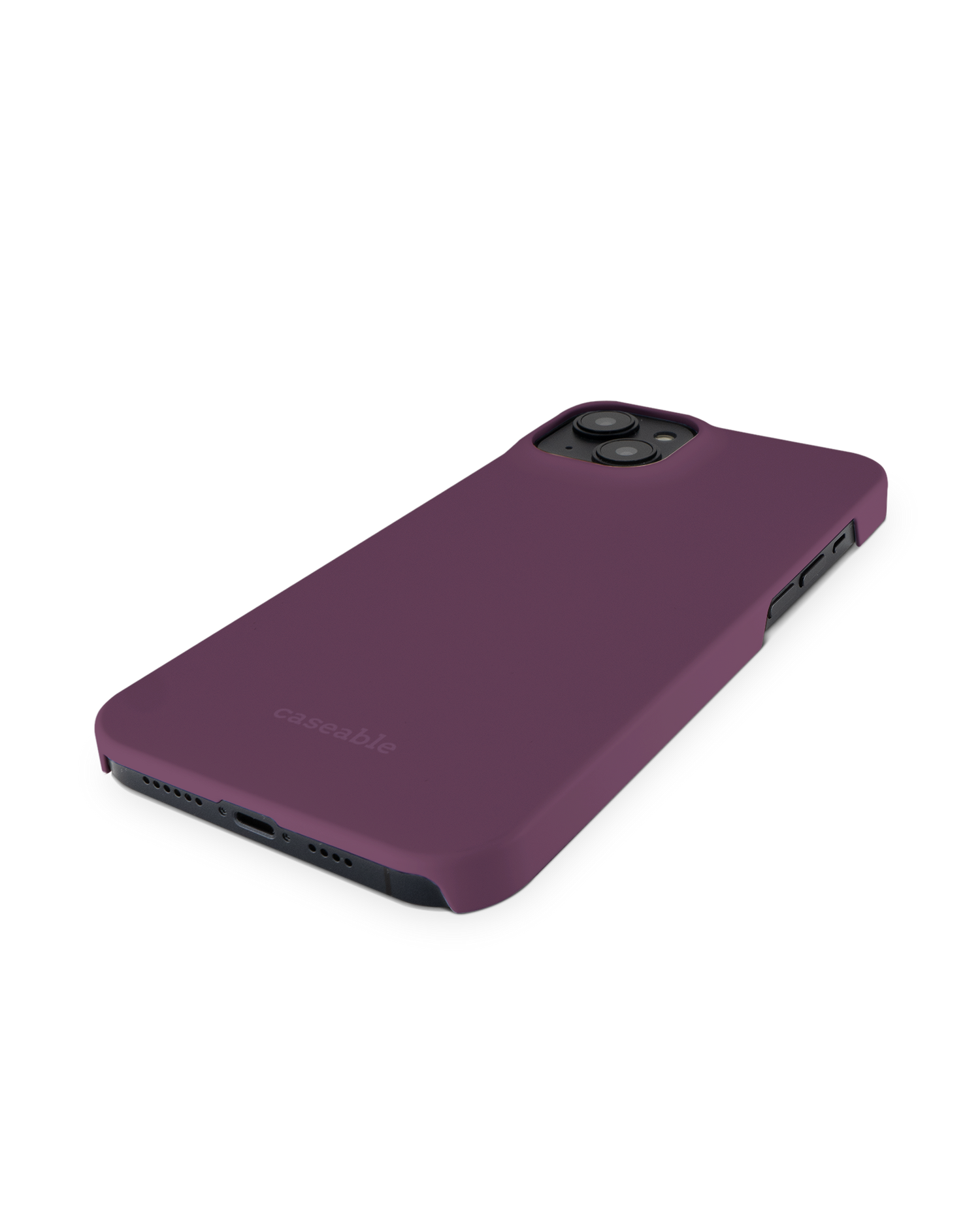 PLUM Hard Shell Phone Case for Apple iPhone 14 Plus: Perspective view