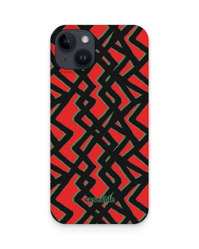 Fences Pattern Hard Shell Phone Case for Apple iPhone 14 Plus