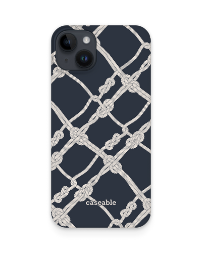 Nautical Knots Hard Shell Phone Case for Apple iPhone 15 Plus