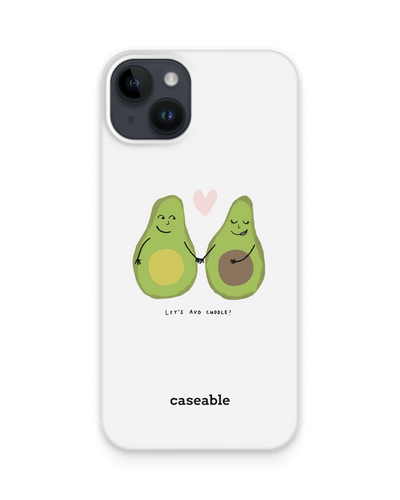 Avocado Hard Shell Phone Case for Apple iPhone 15 Plus