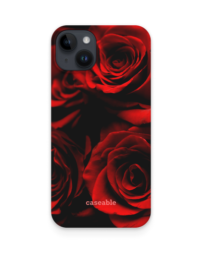 Red Roses Hard Shell Phone Case for Apple iPhone 14 Plus