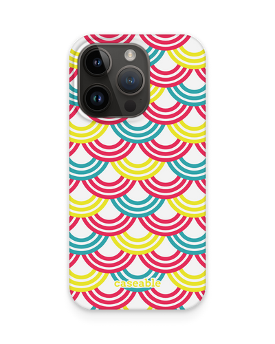 Rainbow Hard Shell Phone Case for Apple iPhone 14 Pro