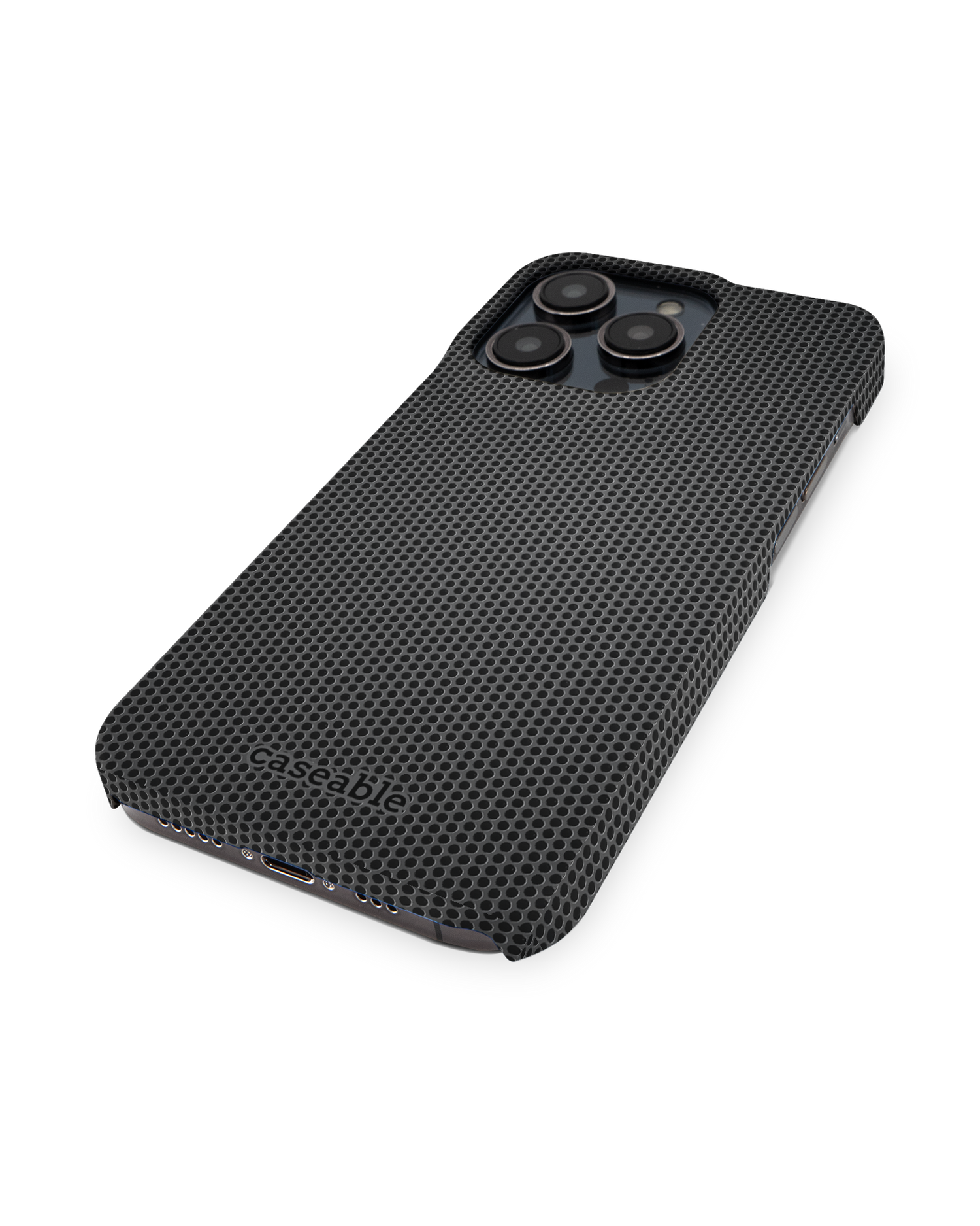 Carbon II Hard Shell Phone Case for Apple iPhone 14 Pro: Perspective view