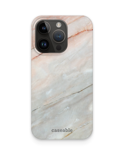 Mother of Pearl Marble Hard Shell Phone Case for Apple iPhone 14 Pro