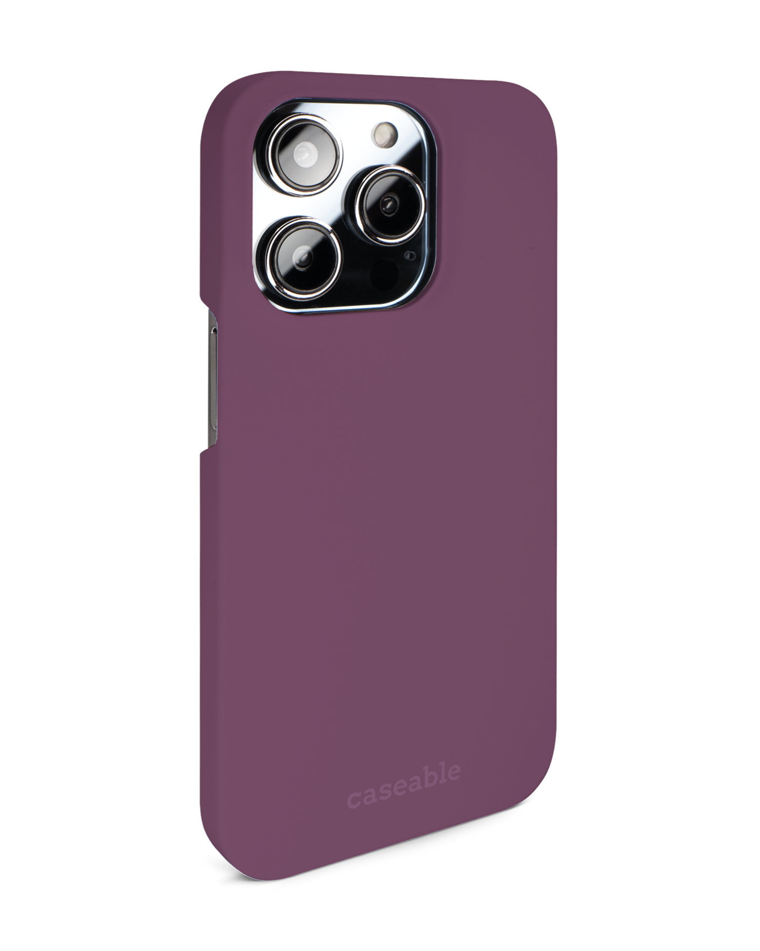 PLUM Hard Shell Phone Case for Apple iPhone 14 Pro: View from the left side