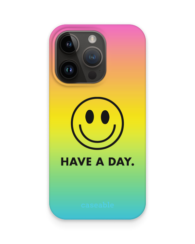 Have A Day Hard Shell Phone Case for Apple iPhone 14 Pro